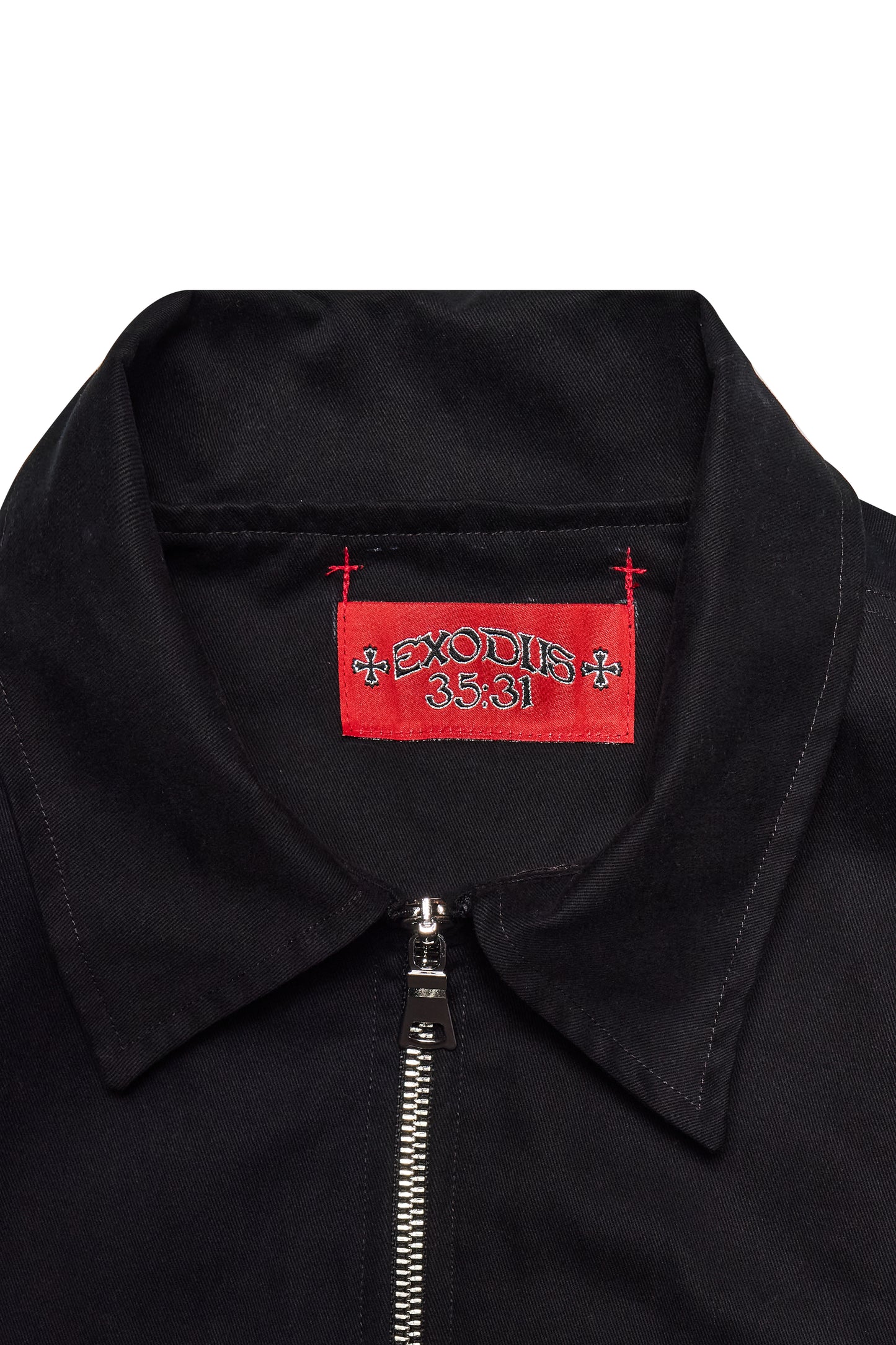 "BLACK" CARGO WORK JACKET