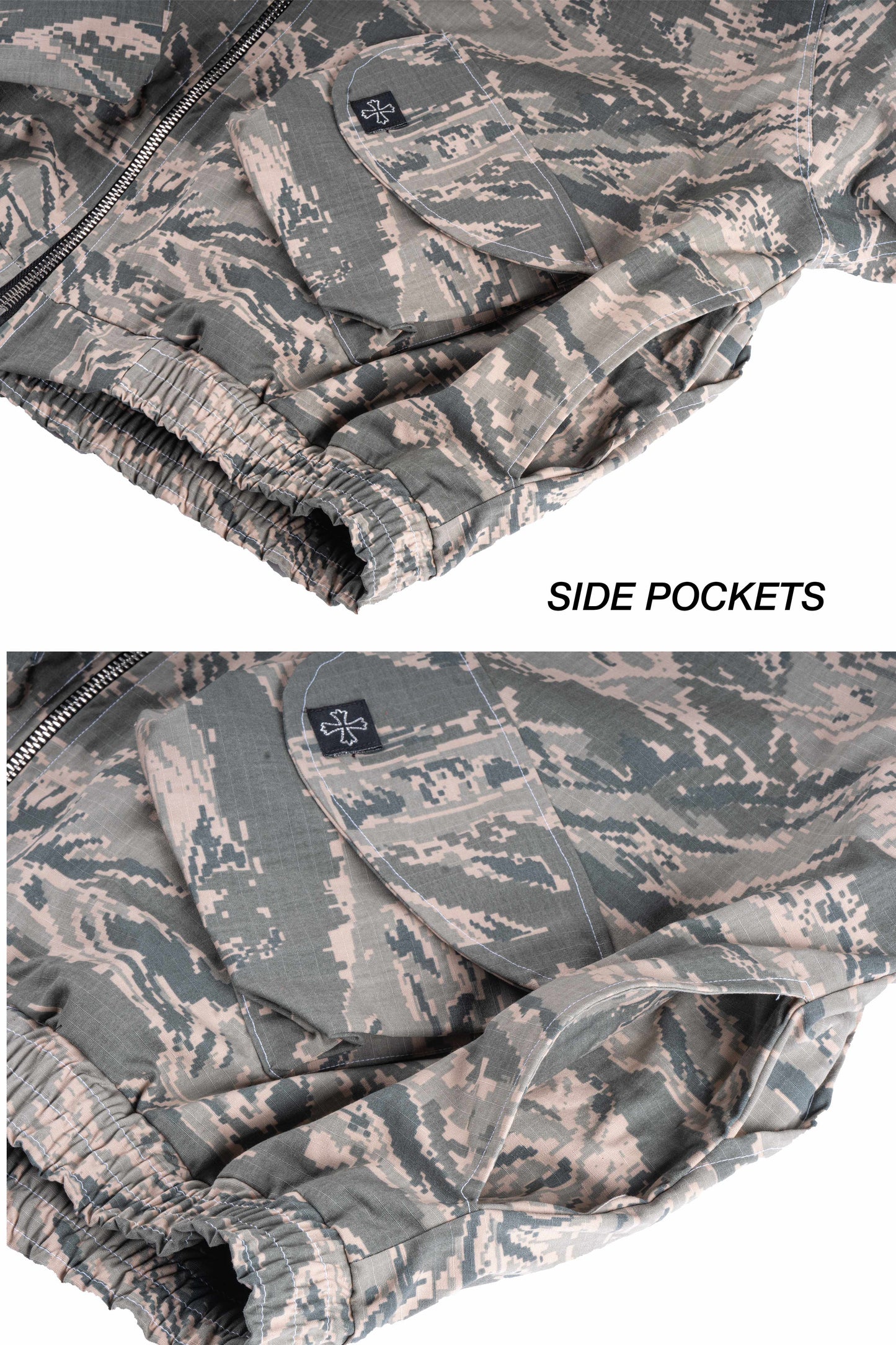 DIGITAL CAMO CARGO JACKET