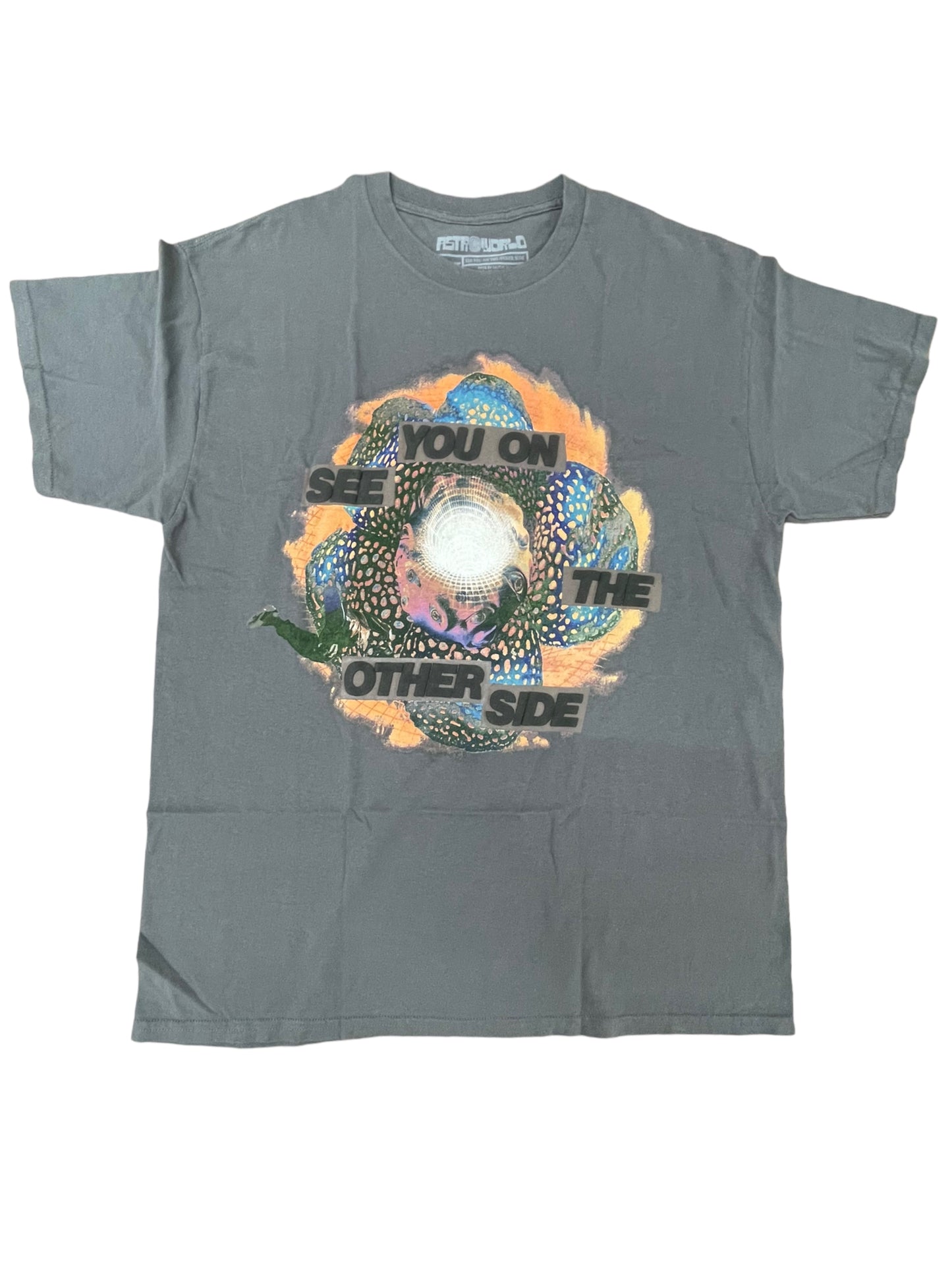 Men's Travis Scott Astrofest Flower Portal Tee Style