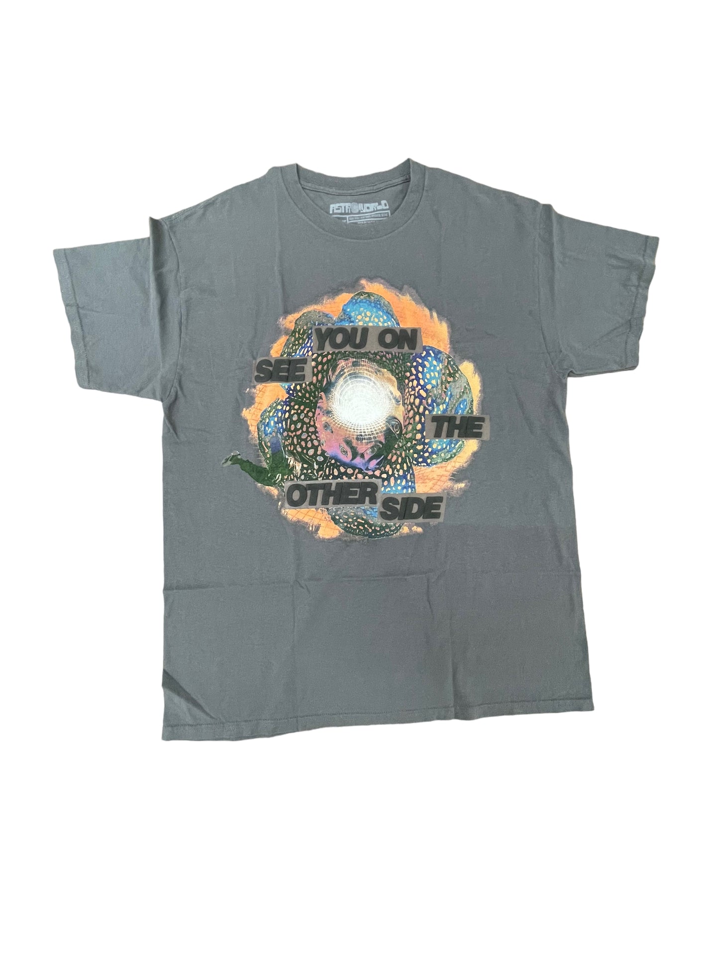 Men's Travis Scott Astrofest Flower Portal Tee Style