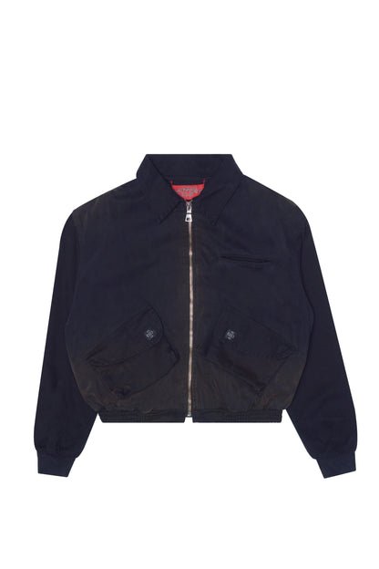 "MUD-WASHED" CARGO WORK JACKET