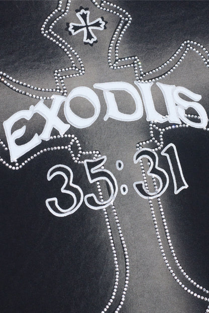 "FREEDOM" RHINESTONE TEE