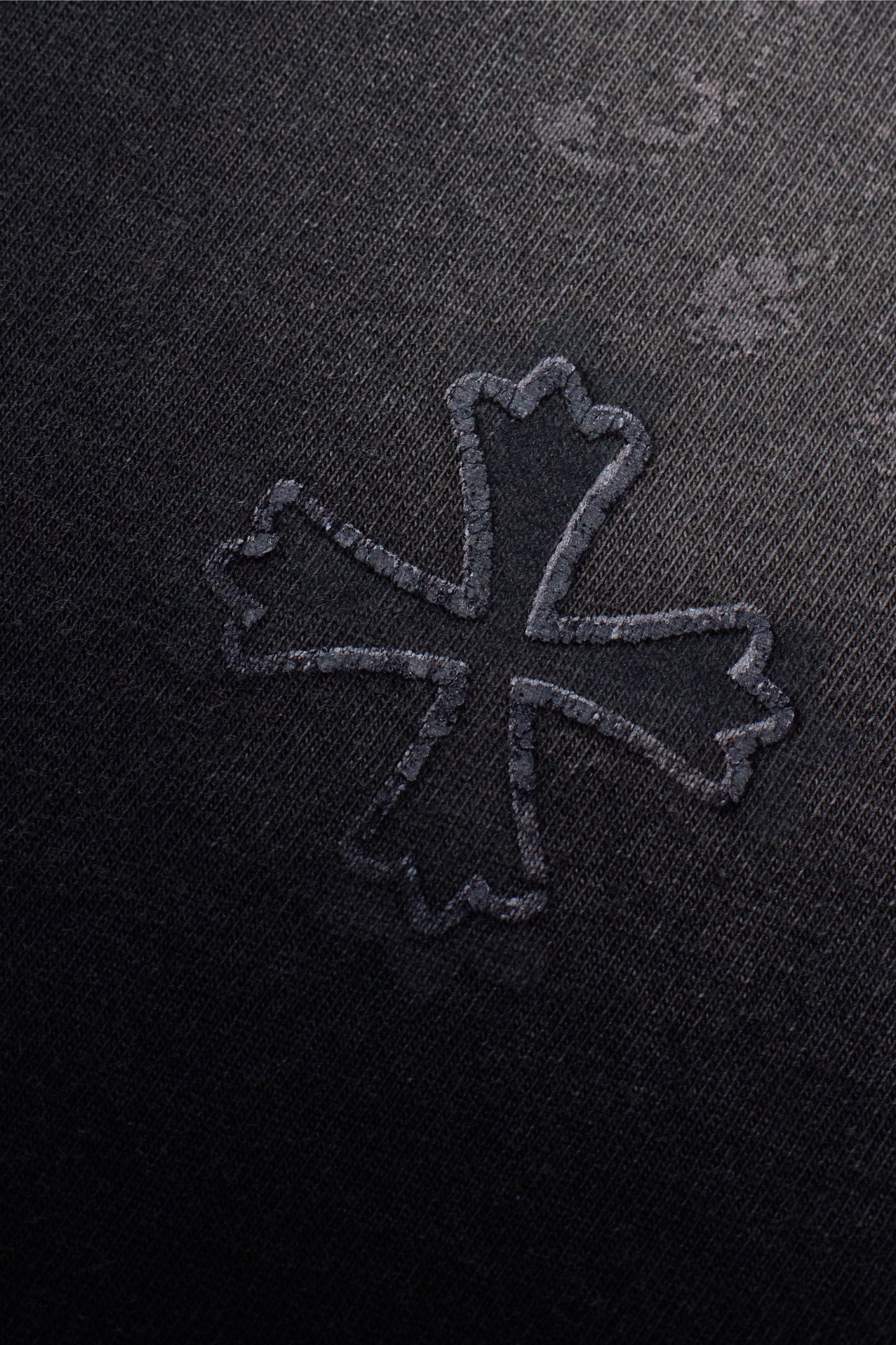 "HOLY RHETORIC" RHINESTONE TEE