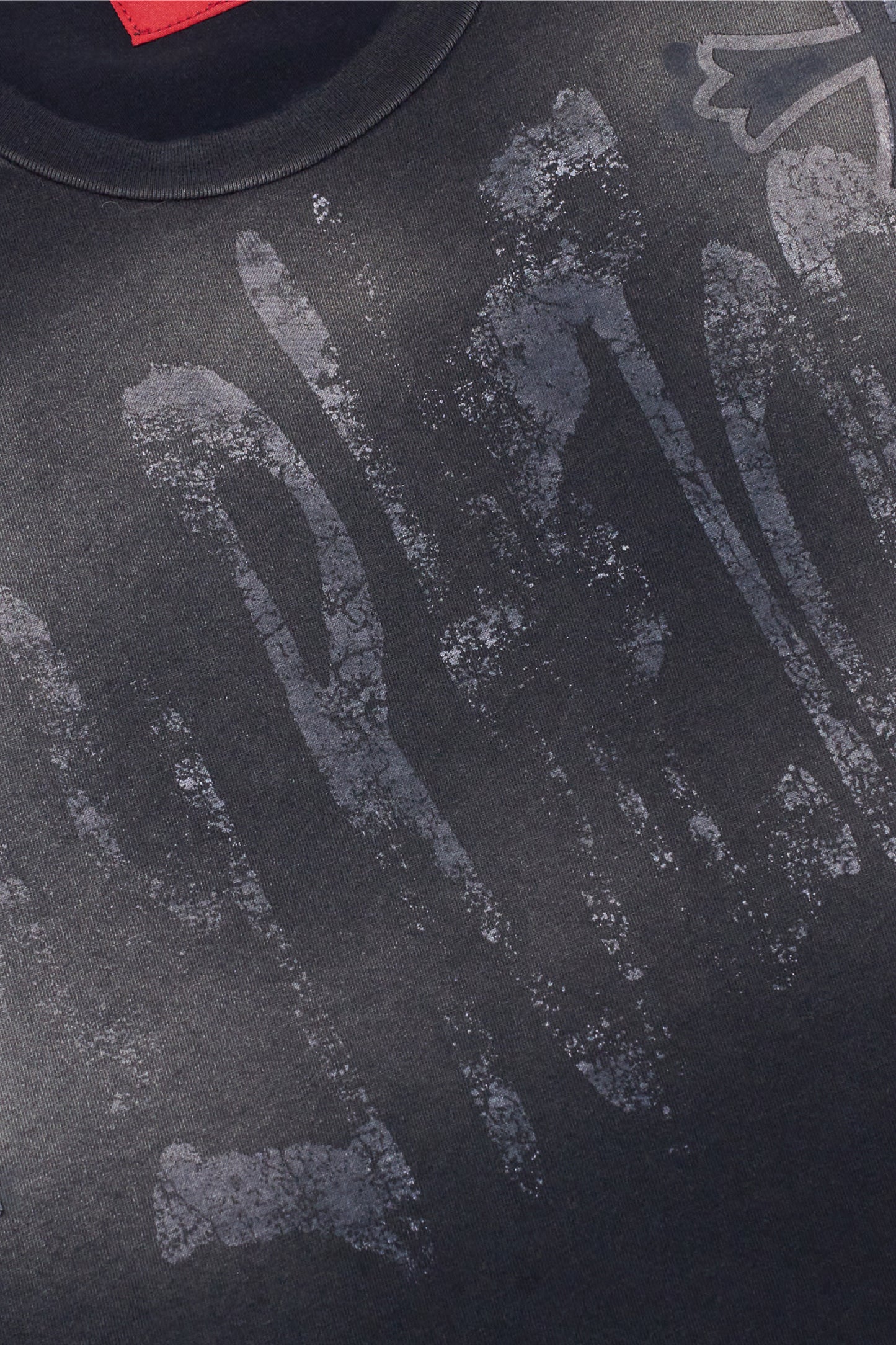 "HOLY RHETORIC" RHINESTONE TEE