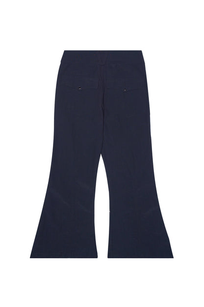 "WATERPROOF" BAGGY FLARED PANT
