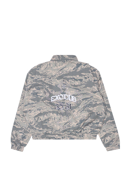 "DIGITAL CAMO" CARGO WORK JACKET