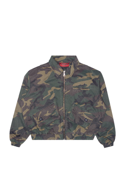 "WOODLAND CAMO" CARGO WORK JACKET