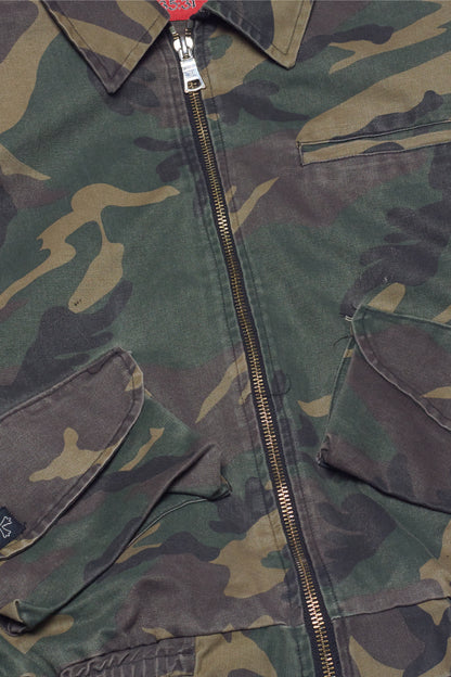 "WOODLAND CAMO" CARGO WORK JACKET
