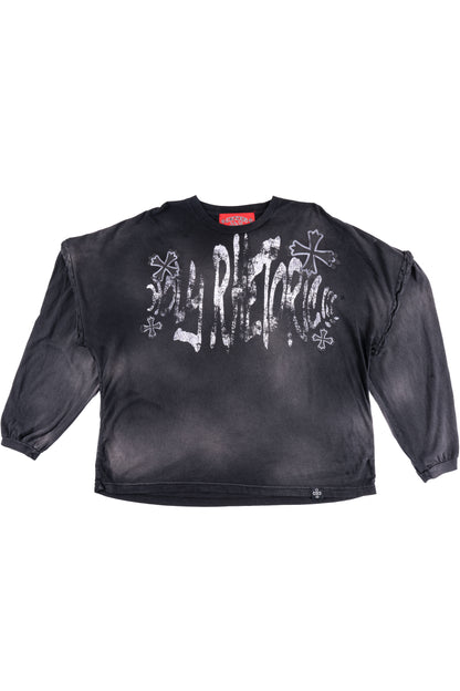 "HOLY RHETORIC" VINTAGE LONG SLEEVE