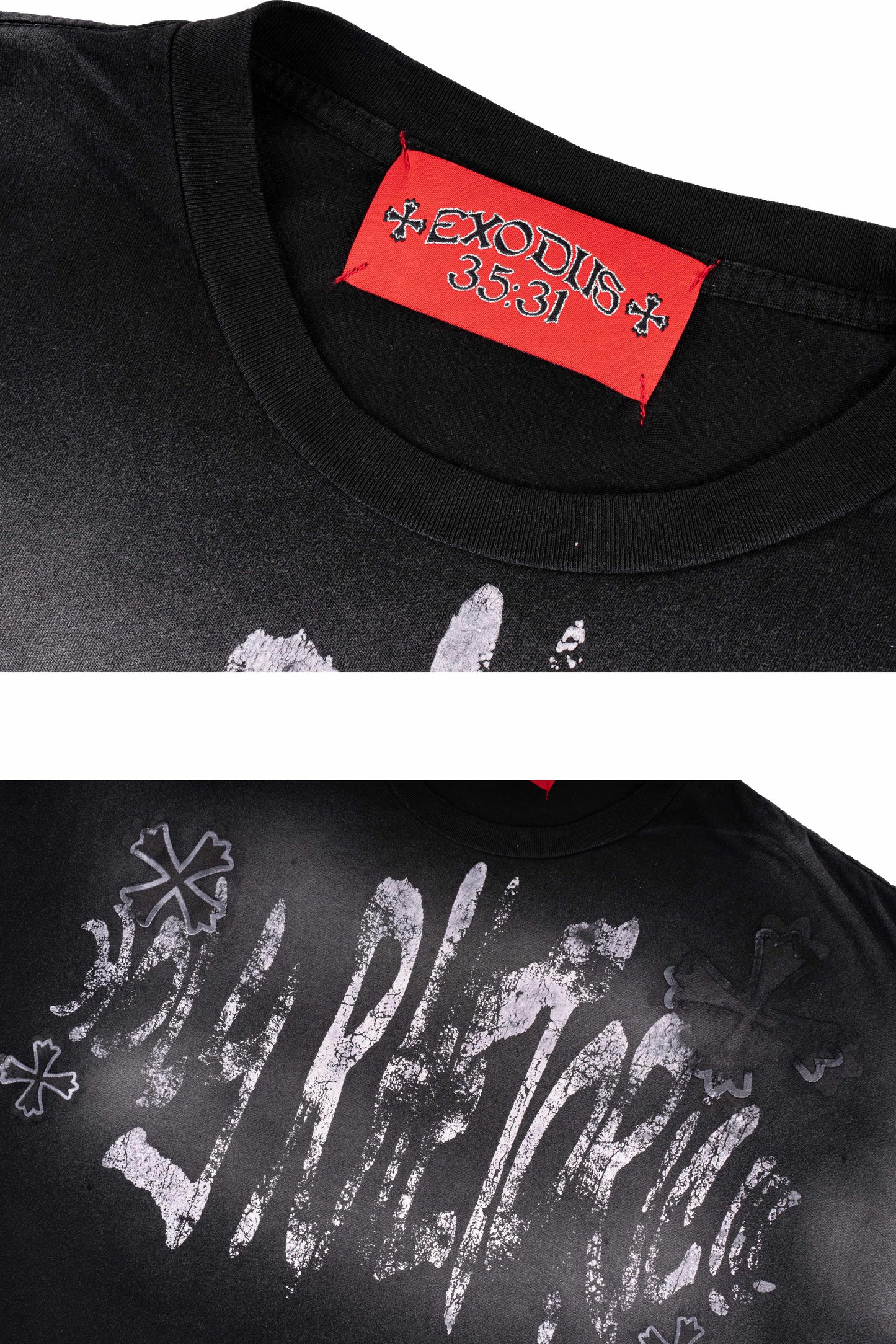 "HOLY RHETORIC" VINTAGE TEE