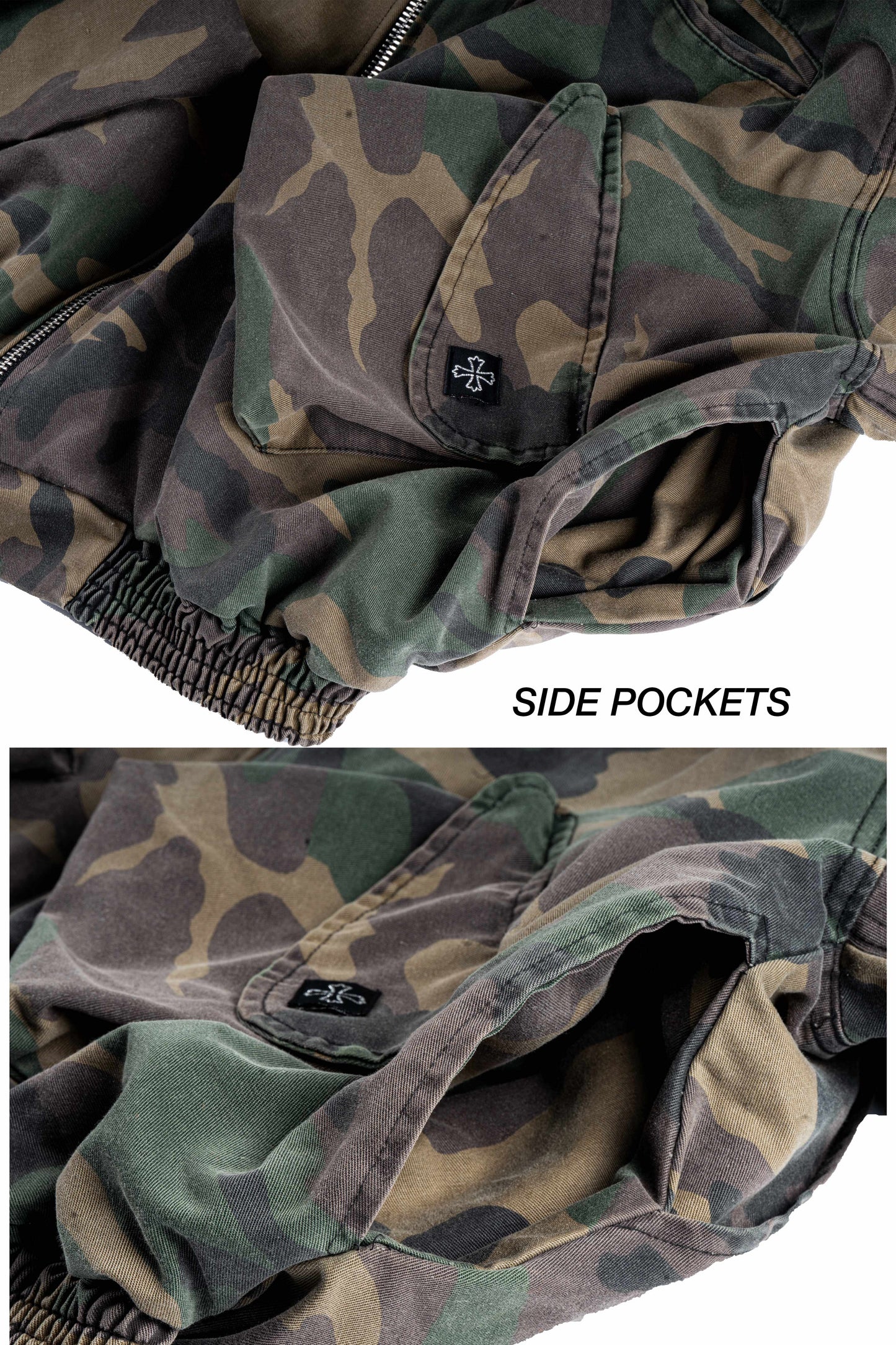 "WOODLAND CAMO" CARGO JACKET