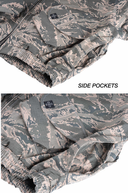 "DIGITAL CAMO" CARGO WORK JACKET