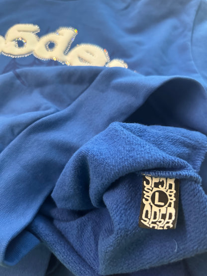 Sp5der Websuit Hoodie Blue