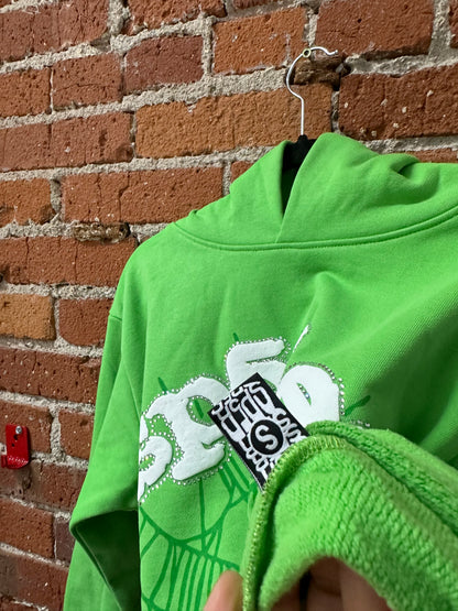 Sp5der Websuit Hoodie Green