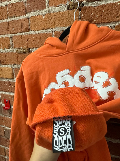 Sp5der Websuit Hoodie Orange