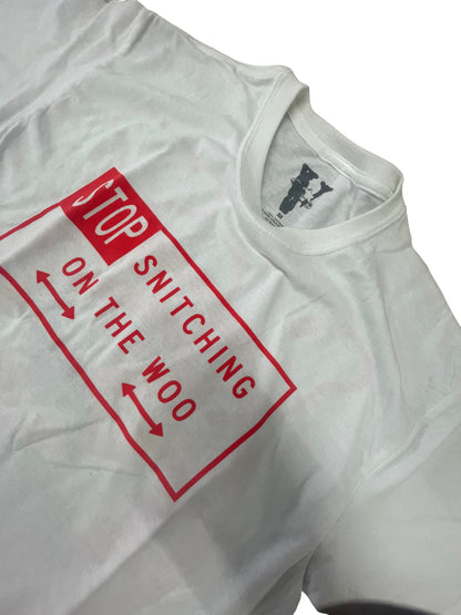 Pop Smoke x Vlone Stop Snitching T-shirt