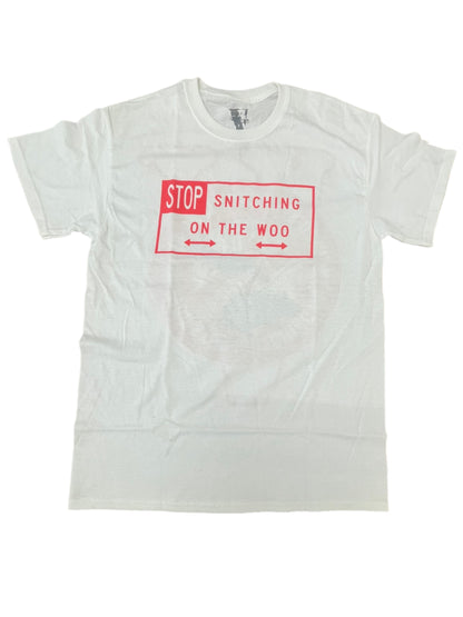 Pop Smoke x Vlone Stop Snitching T-shirt