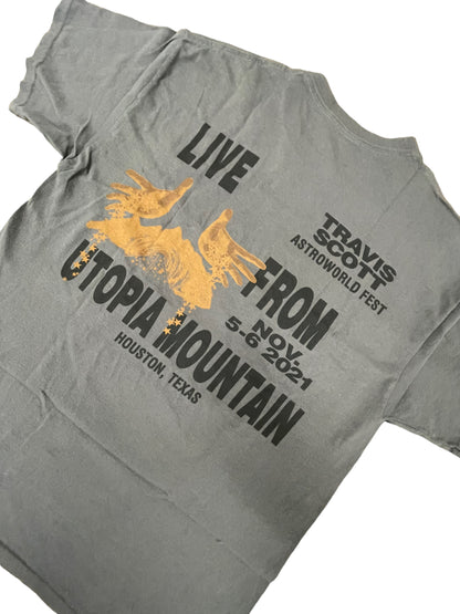 Travis Scott Utopia Mountain  Tee