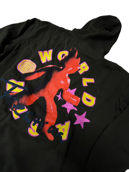 Travis Scott Astrofest Flame Guy Hoodie Mens Style